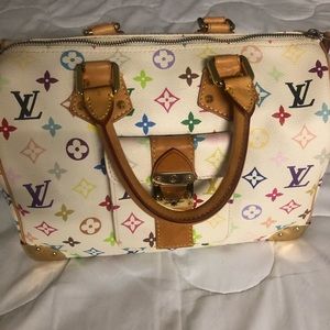 Authentic Louis Vuitton Multicolor Speedy
